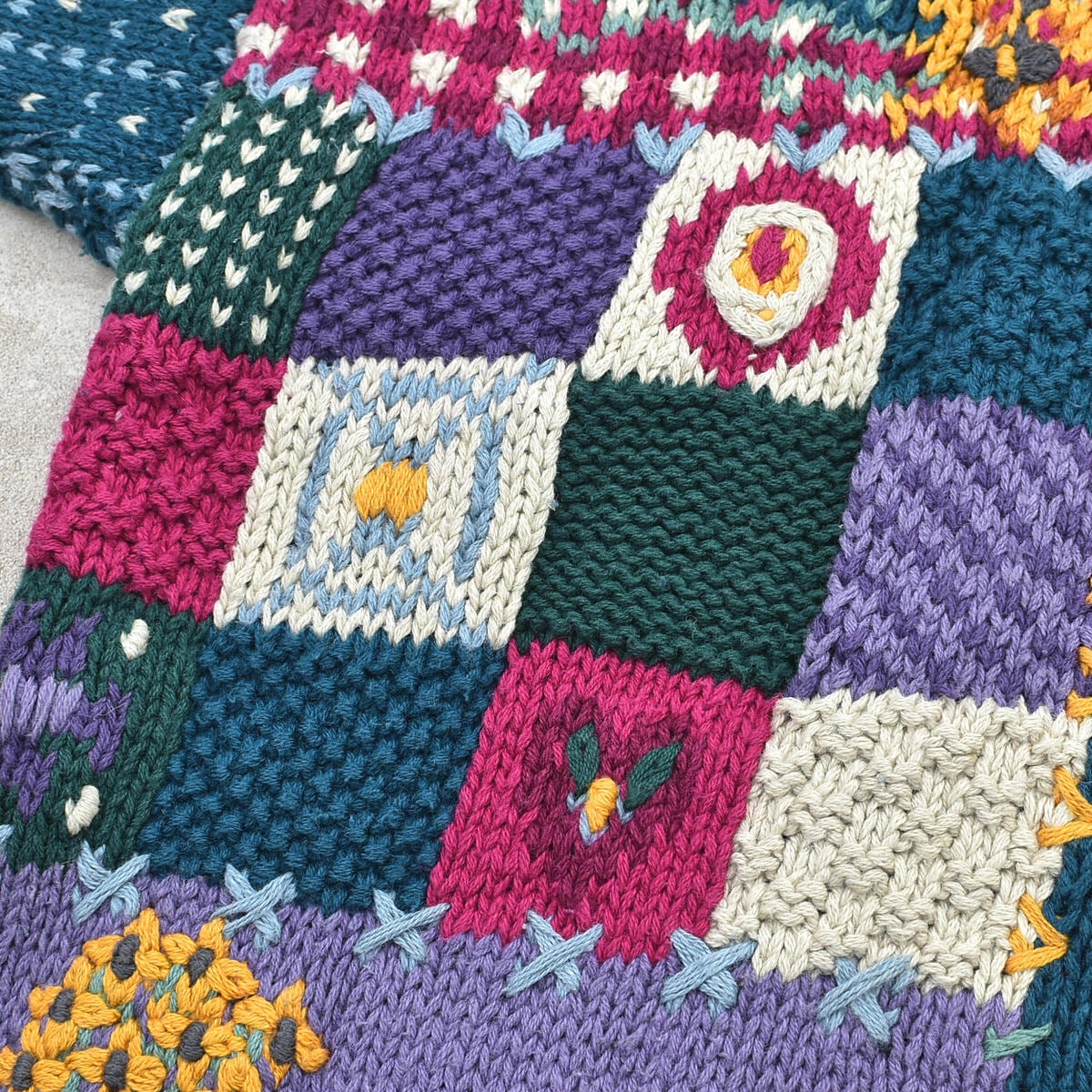 Signatures northern isle hand made knit | 古着屋 grin days memory