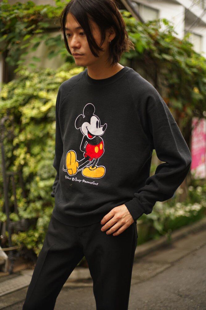 Old Mickey [Mickey] Vintage Disney Official Sweatshirt [1980s