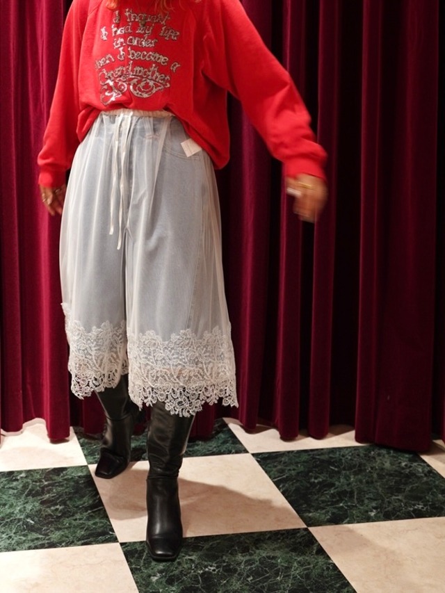 MAISON SPECIAL(メゾンスペシャル) “Multi-Way Layered Denim Shorts”