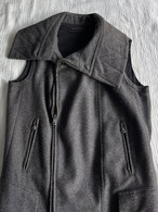"DIESEL" Wool Deformation Long Vest