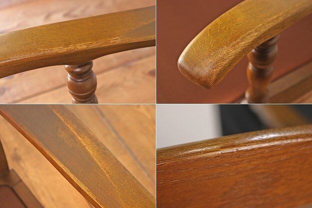 飛騨産業 キツツキ 穂高 オーク材 アーム 1Pソファ 1人掛け ラウンジ