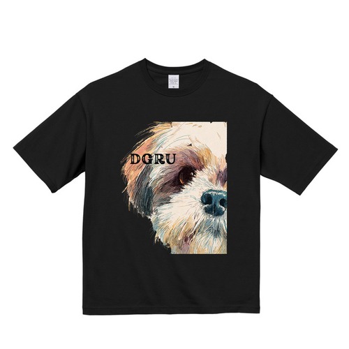 シーズー　ビックシルエットTシャツ