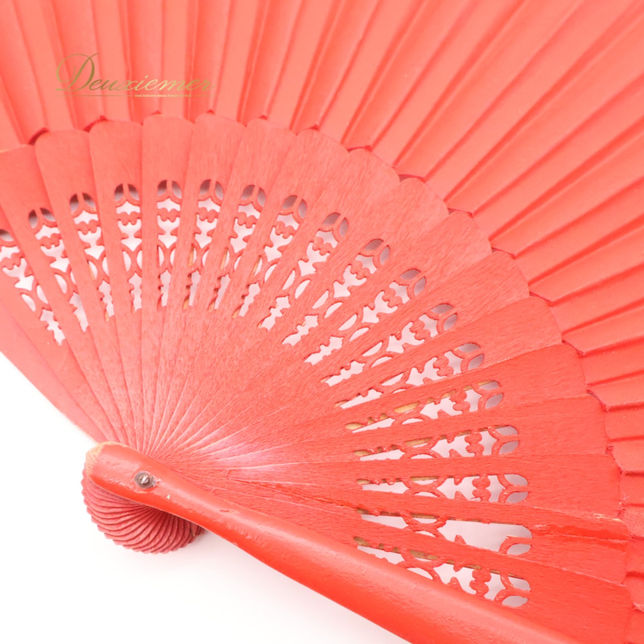 フラメンコ 小物 31.7cm アバニコ レッド系 ゴールド系 赤 真っ赤 扇子 せんす 柄 模様 小道具 ダンス小物 鮮やか 練習 レッスン 舞台 発表会 イベント ダンス ステージ フラメンコ小物 華やか おしゃれ 目立つ