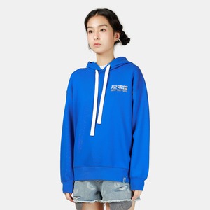 SALE 送料無料【HIPANDA ハイパンダ】レディース ブルーパンダ バックプリント フーディー スウェット WOMEN'S  BLUE PANDA BACK PRINTED HOODIE SWEAT SHIRT / WHITE・BLUE