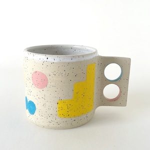 MINX FACTORY "PASTEL SHAPES" MUG