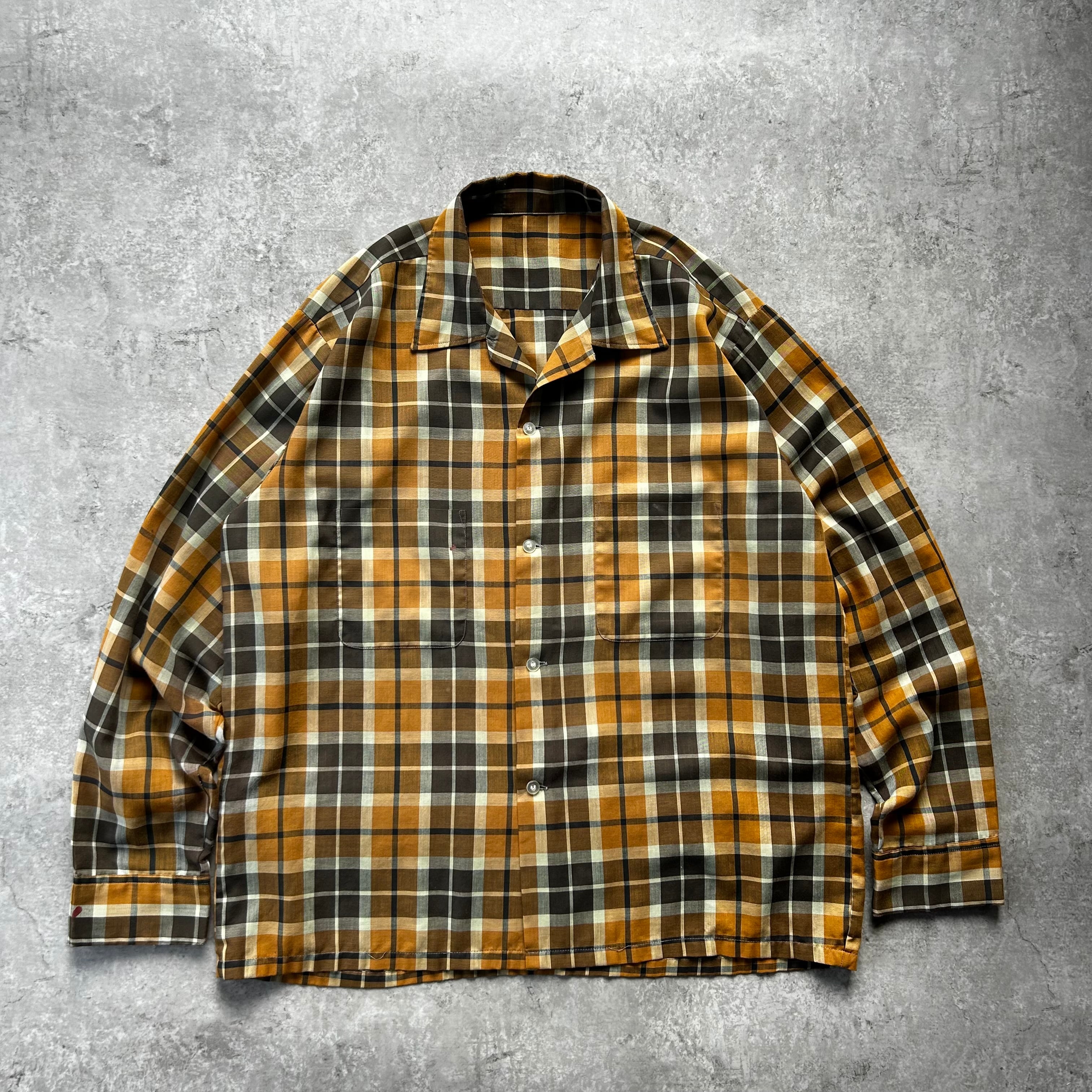 70s Grant’s グランツ ヘビーネルシャツ USA製 M ブルー×レッド 70s Grant's グランツ ヘビーネルシャツ USA製 M ブルー×レッド | 東京