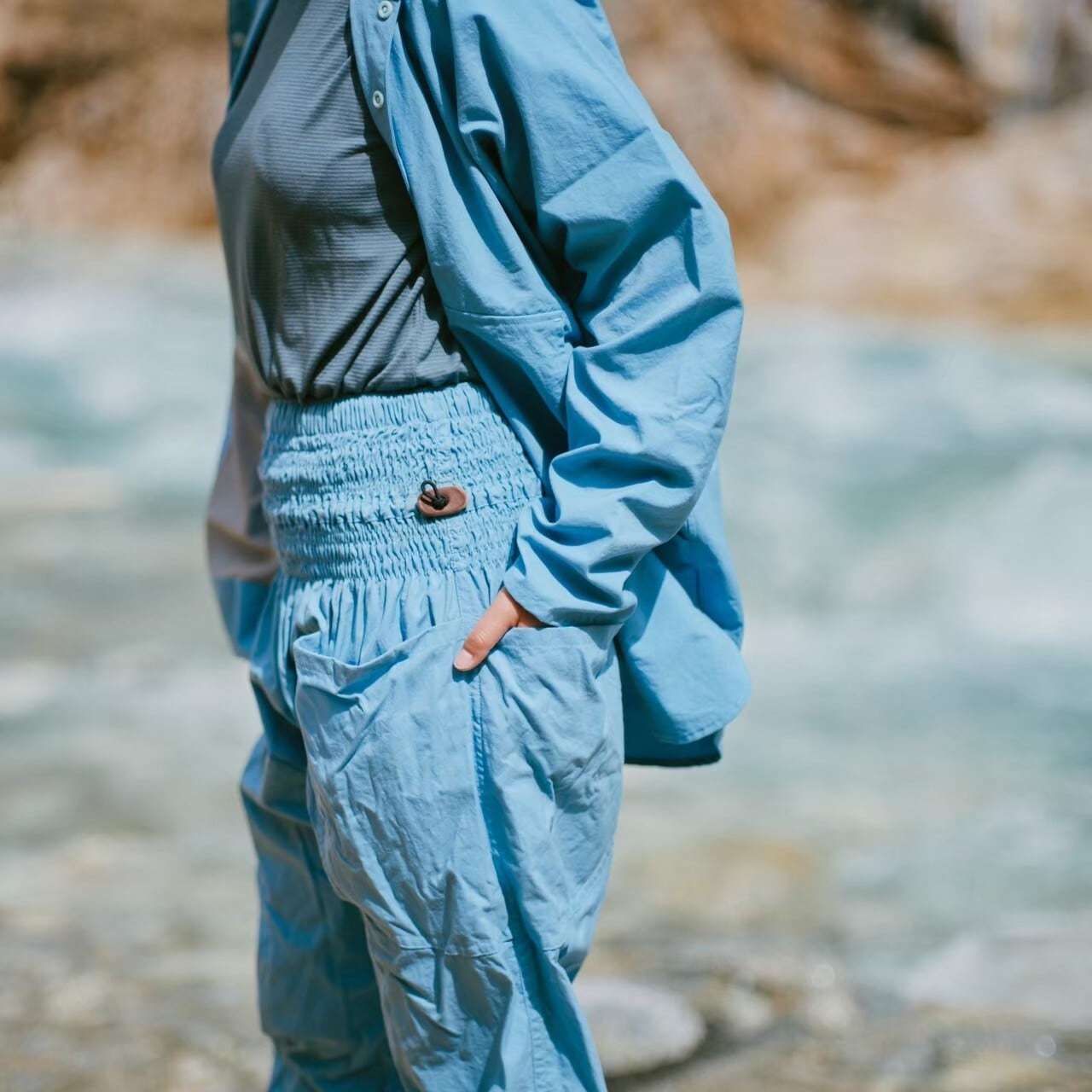 一ニ / モンペズボンNY＿湯俣ブルー（Yumata Blue） | NEOALPS ONLINE