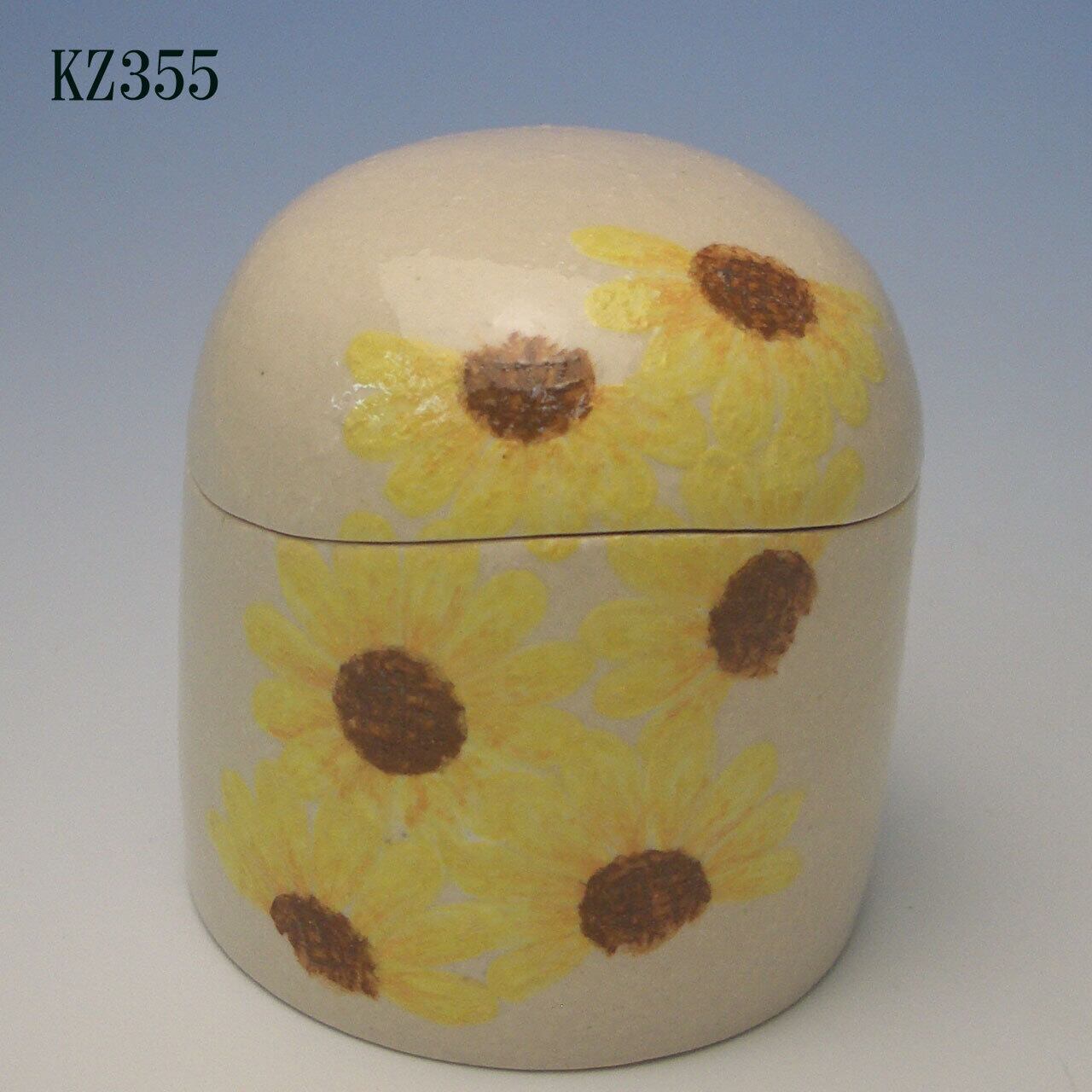 陶器製ミニ骨壷あんのん（KZ355）ひまわり | レイセキ