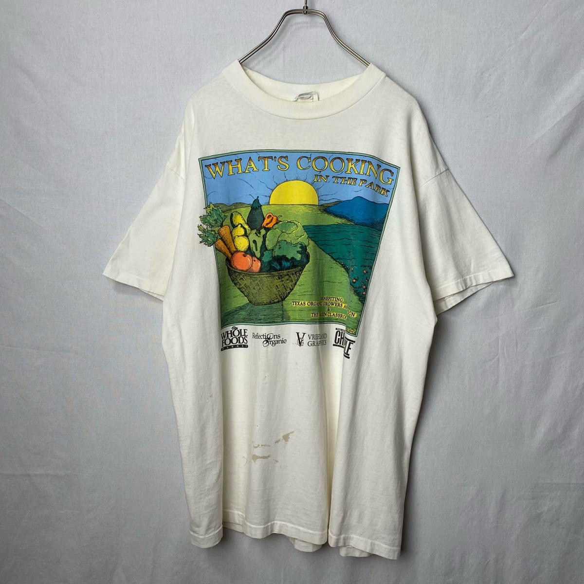 90s アート Tシャツ 古着 白 ホワイト ヴィンテージ ビンテージ 90