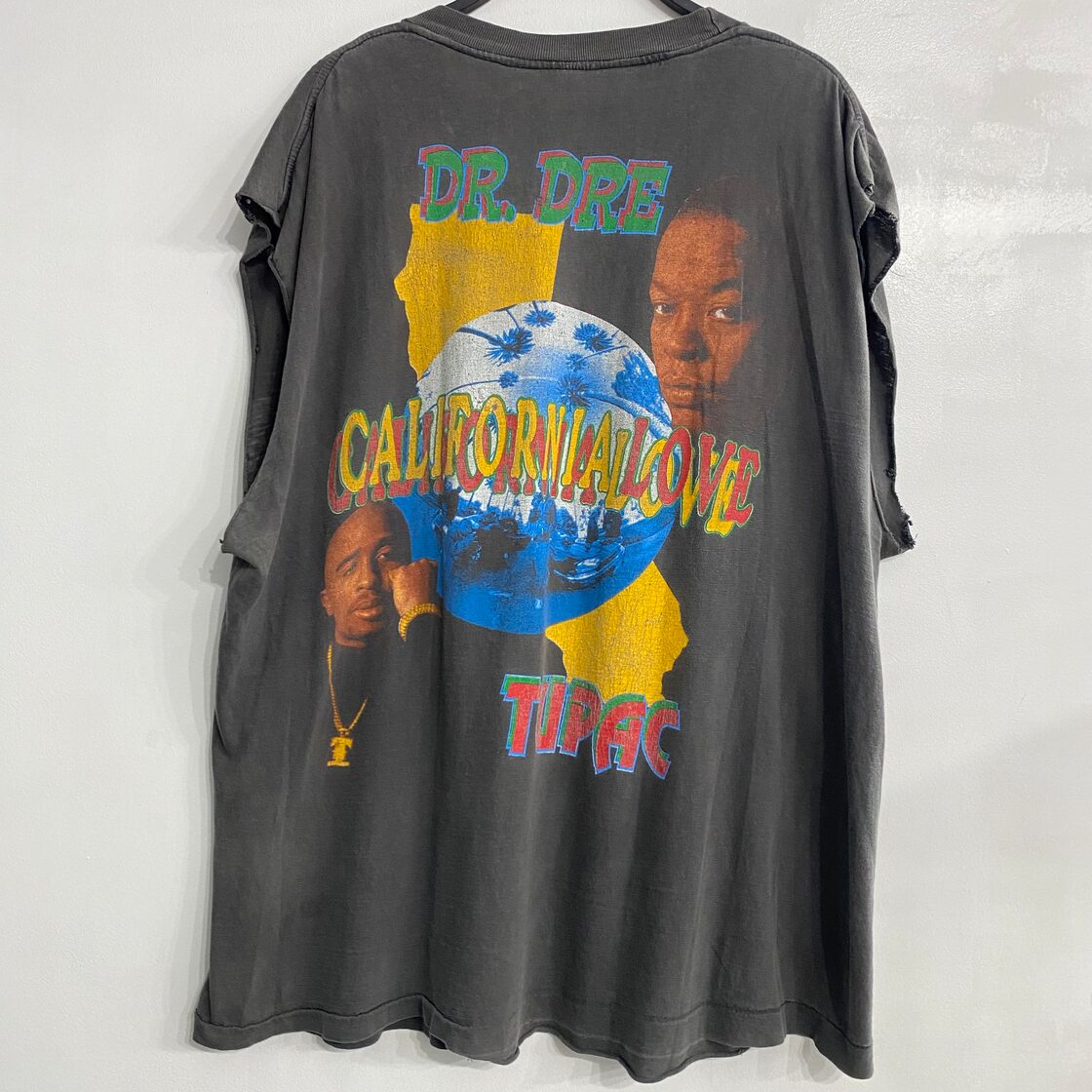 90s 2PAC DR.DRE BOOTLEG N/S T/CALIFORNIA LOVE | Pay ID