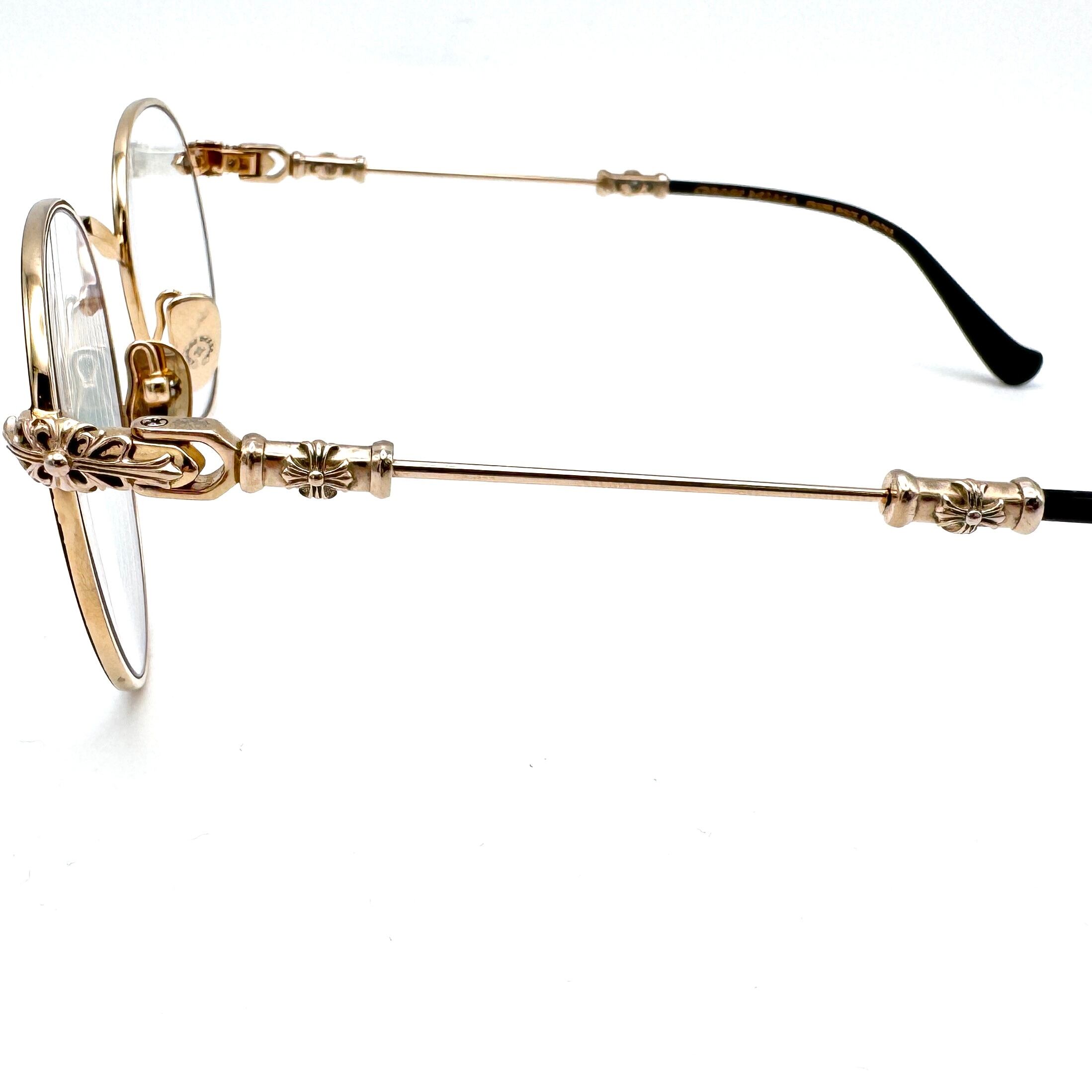 CHROME HEARTS クロムハーツ BUBBA-A 49□22-145 メガネ サングラス