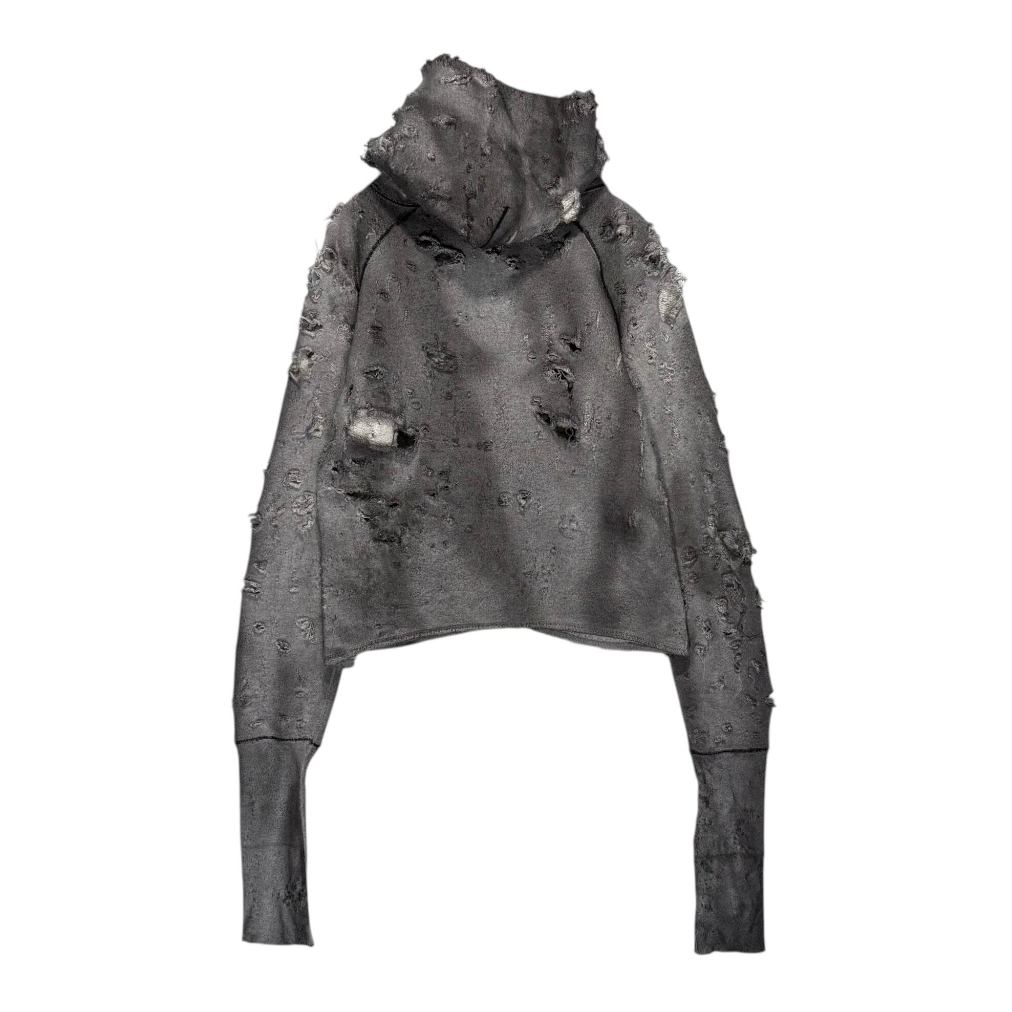 希少 SEX black Hoodieダメージ加工oopsclothing SEX | Oops