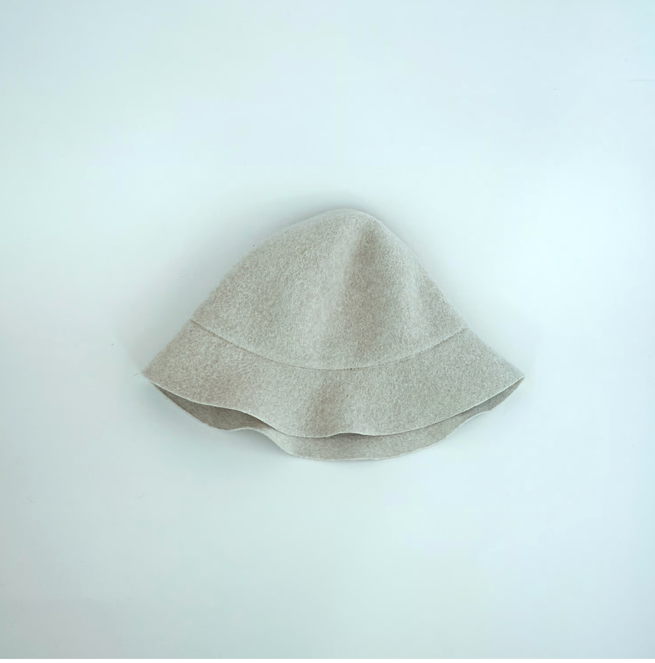 chisaki(チサキ) Polo 縮絨ニット ブリムハット