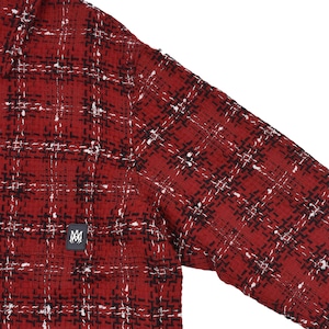 【AMIRI】TWEED FLANNEL OVERSHIRT