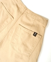 サイドペイントオーバルジョガーパンツ (KHAKI) CQ-49018