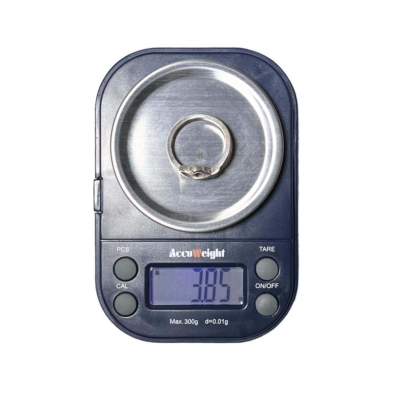 vintage TIFFANY silver ring "loving heart"