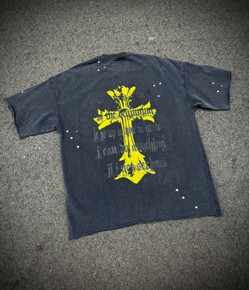 【Only One】Sumikuro yellow cross T