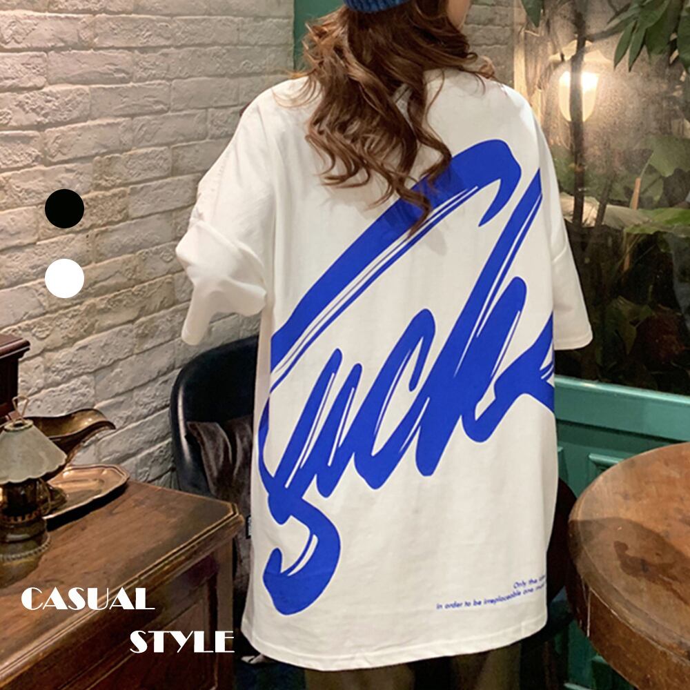 Tシャツ レディース 春夏 半袖 ロゴ