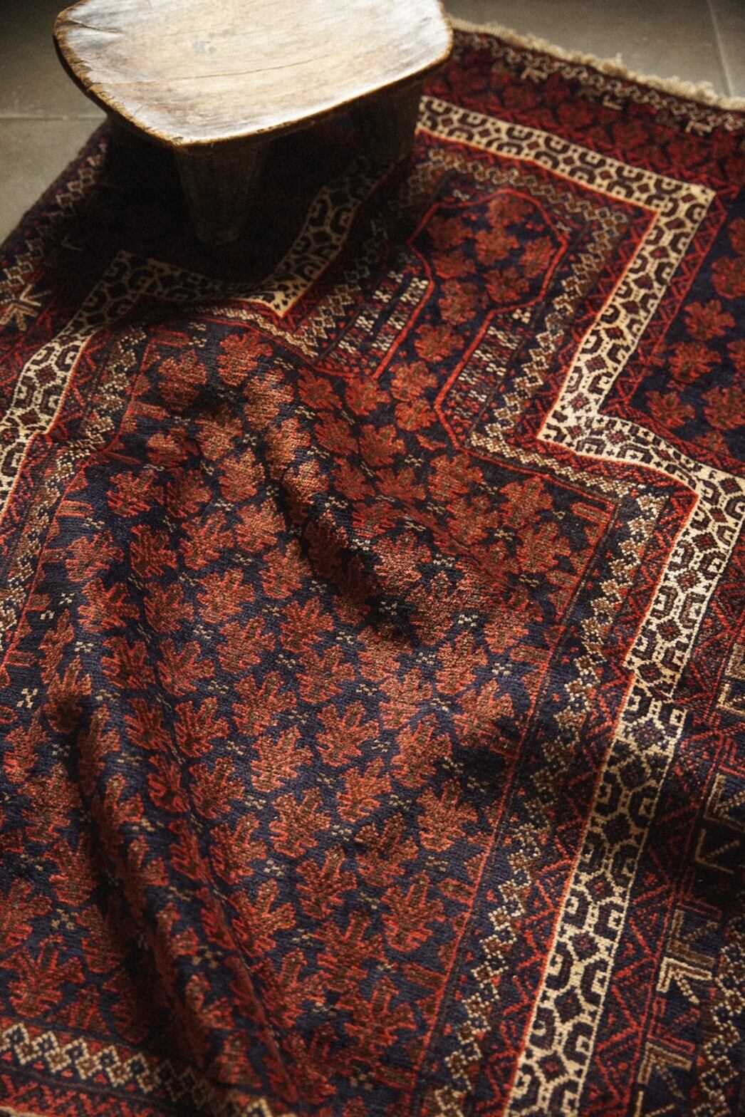 660-Vintage Dokhtare qazi Baluch rug