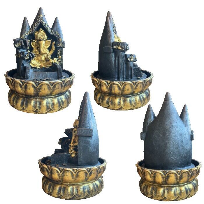 流水のオブジェ 縁起物 ガネーシャ AT24008 象 ヒンドゥー教 置物 神仏