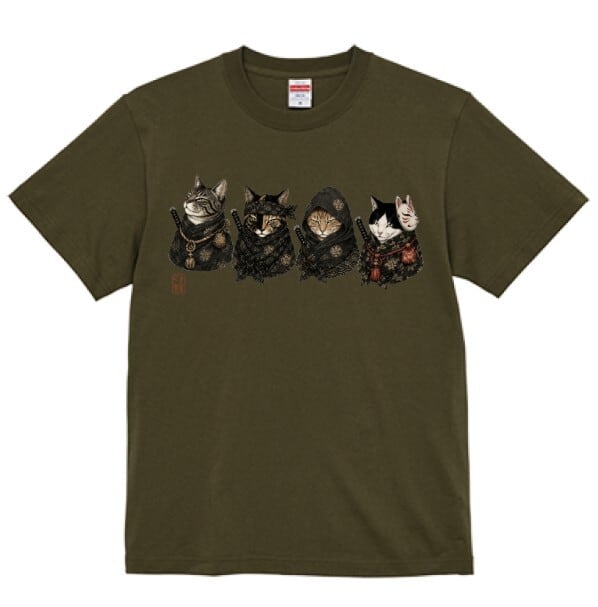 「五影忍（ごえいしのび） ― 静かなる刺客衆 」半袖Tシャツ