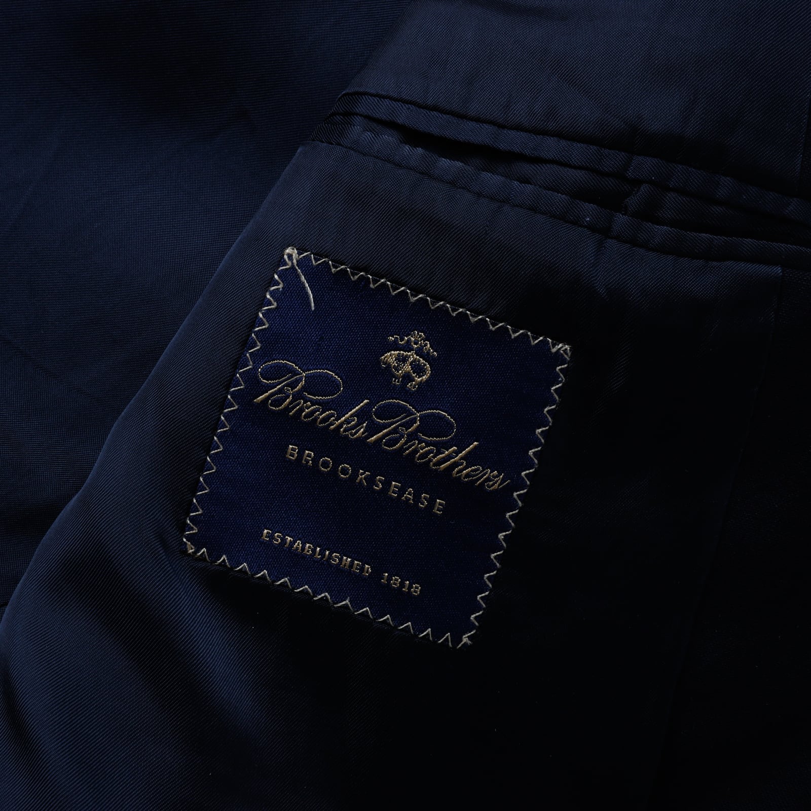 極美品】BROOKS BROTHERS Loro Piana Made in Canada wool Navy blazer