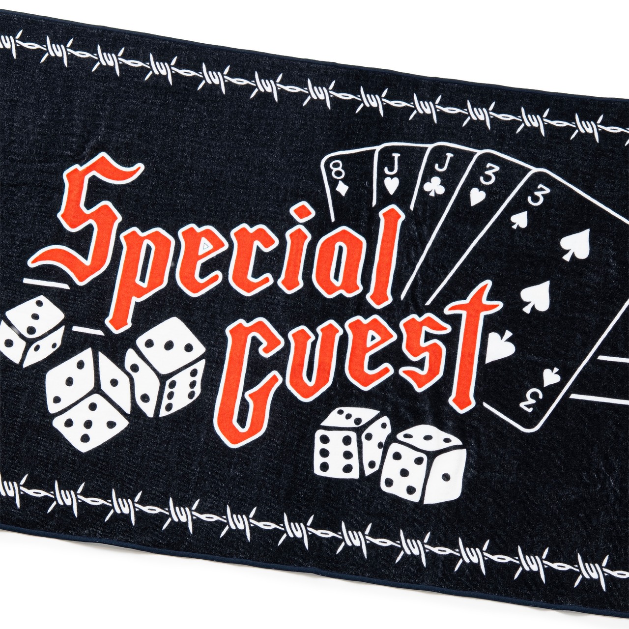 SPECIAL GUEST K.K. / CASINO LOGO BATH TOWEL