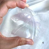 ユニコーン*アマゾナイト*イットリウムフローライト*カービング*250904*天然石*置き物*インテリアストーン