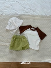 【取寄/韓国直送】LALALAND 26/SM （Baby）アイムラグランTシャツ｜夏服