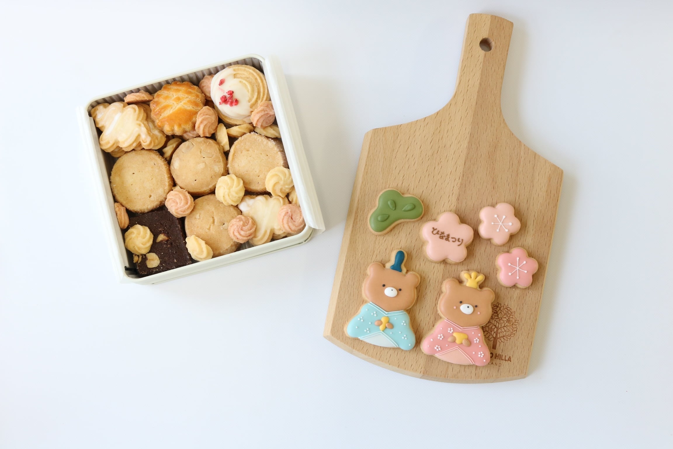 可愛いひなまつりクッキー缶 | | パティスリー シェール 可愛いひなまつりクッキー缶 | | パティスリー シェール