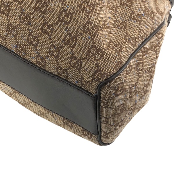 GUCCI グッチ GGキャンバス トートバッグ ブラウン スーキー ネップ ジャガード vintage ヴィンテージ オールド cyznyp