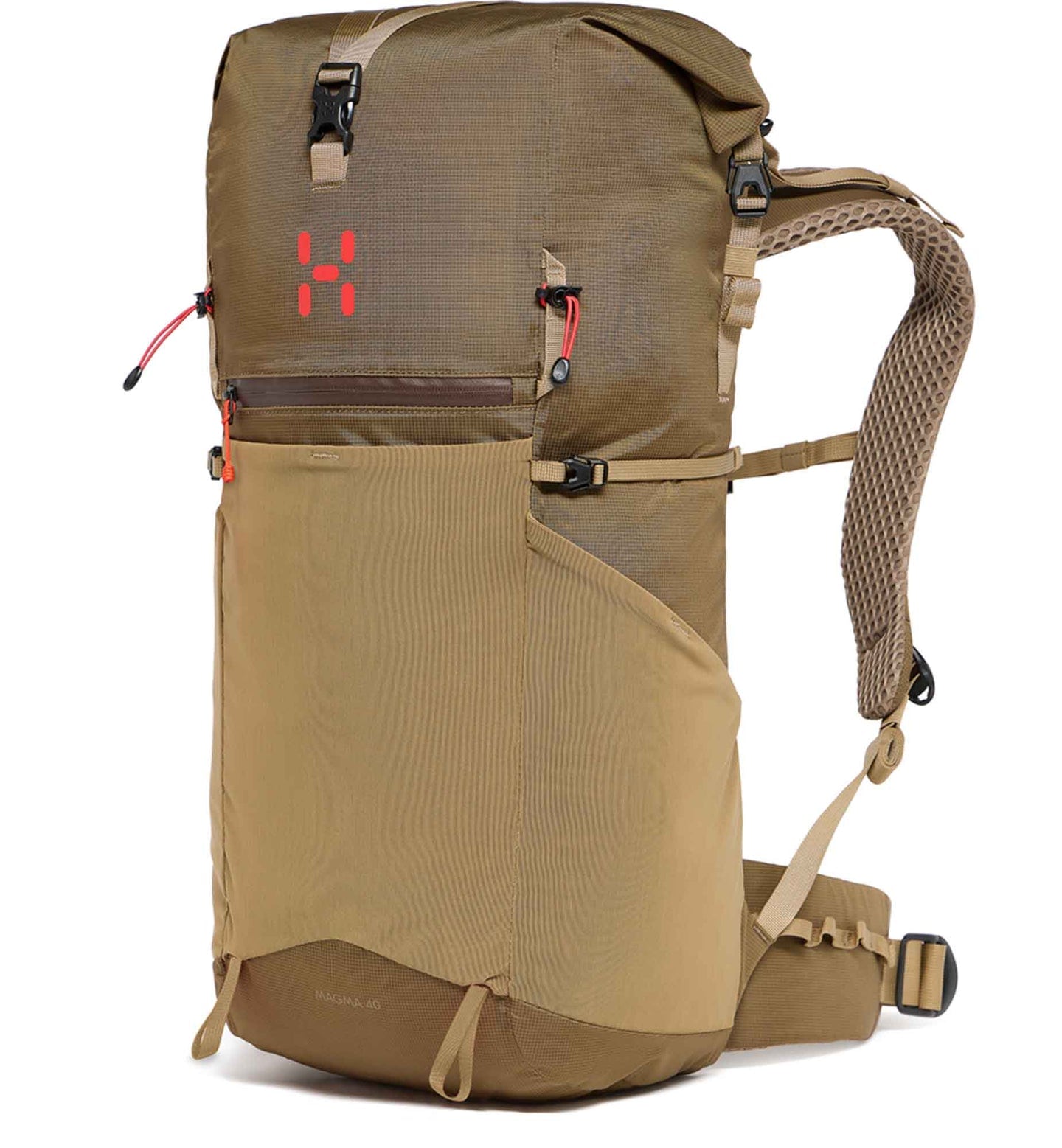 Haglofs ホグロフス / マグマ ロールトップ 40L WR〔ユニセックス〕 #Teak Brown/Oak Brown