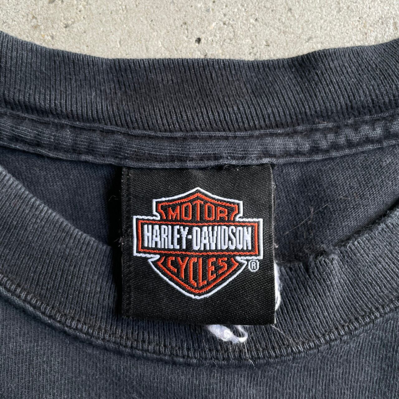 90年代 Harley-Davidson ハーレーダビッドソン バックプリント Tシャツ