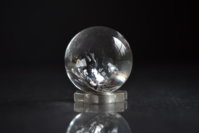 Clear quartz sphere - クリアクオーツ S