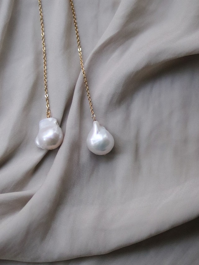 baroque pearl Ⅱ (chain Ⅱ) accessory