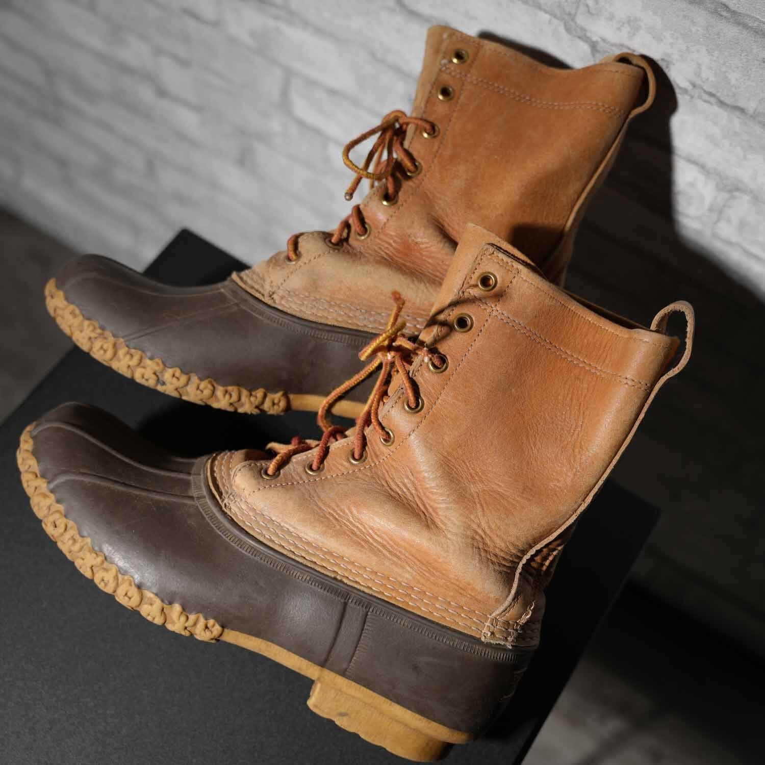 古着 90s L.L.Bean ビーンブーツ Made in USA 米国製 28～28.5cm程度