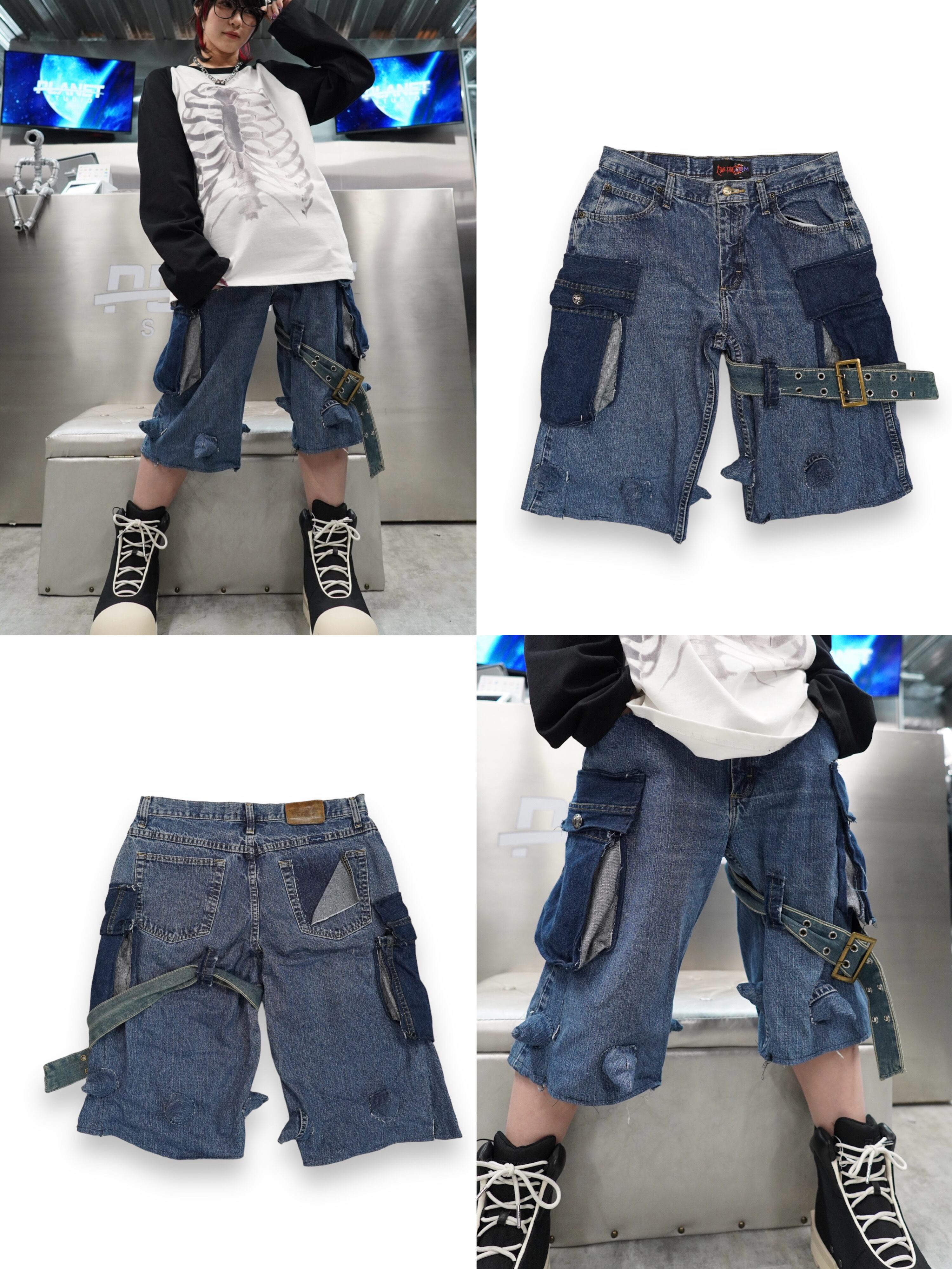 【LOVE KILLER×REBLOM】half pants