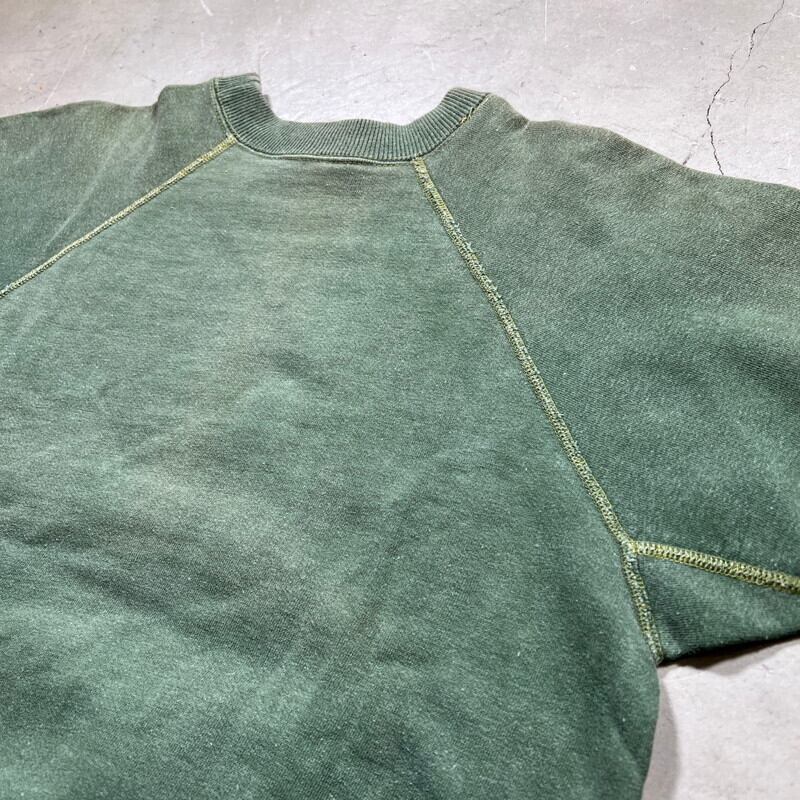 メンズ 60s1st Marines Division スウェット グリーン レア