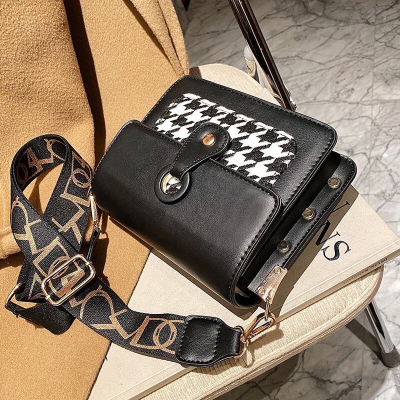 シングル クロスボディ スクウェア 手作りハンドバック97046051839