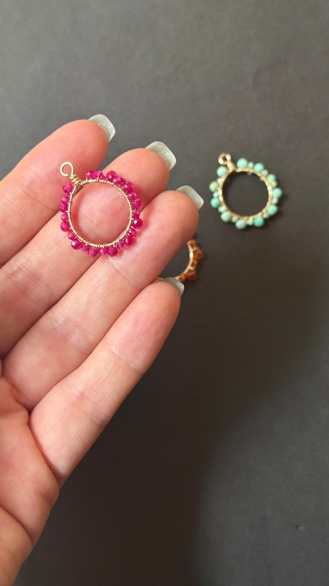 Sunny Alohaスペシャルコラボ　フープとビーズ巻きデザインが学べるワークショップ