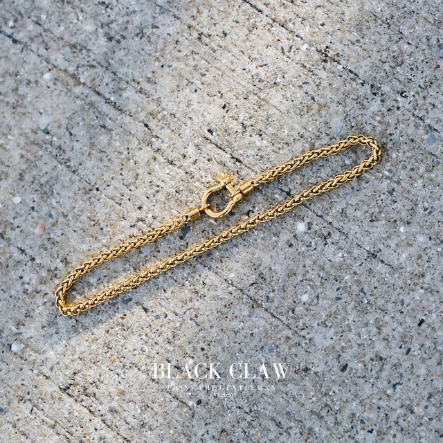 316L Horseshoe Chain Necklace【GOLD】