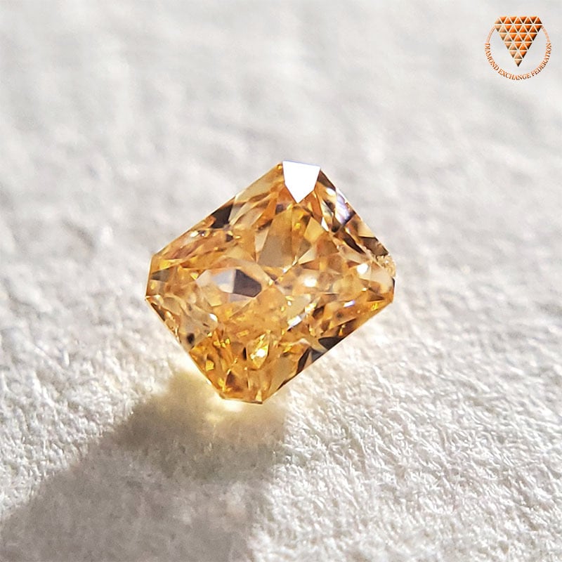 NONE付属品オリンジダイヤモンドルース/ F.D.Y.ORANGE/ 0.378 ct.