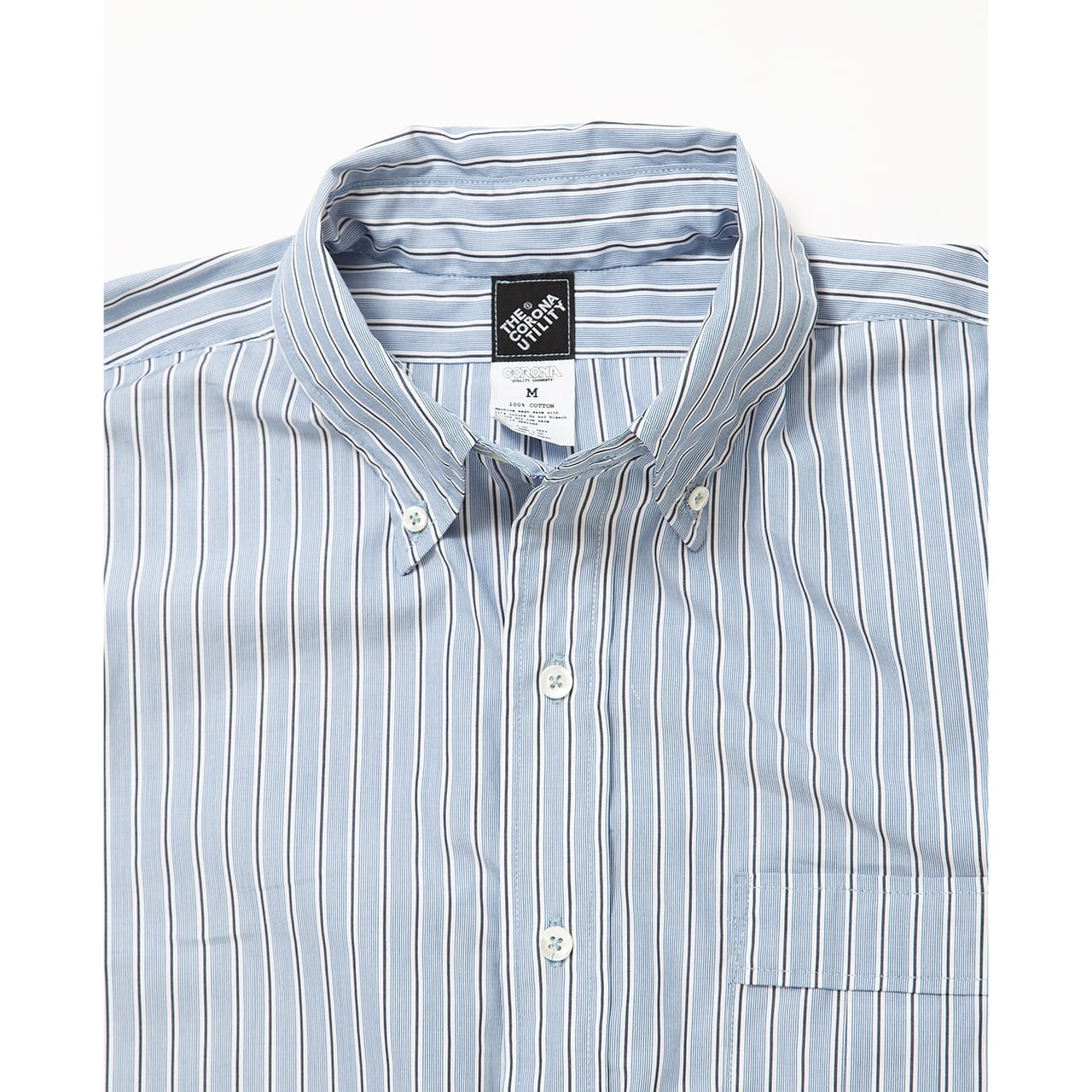 THE CORONA UTILITY / W.C.W SHIRT PULLOVER Stripe Broad Cloth