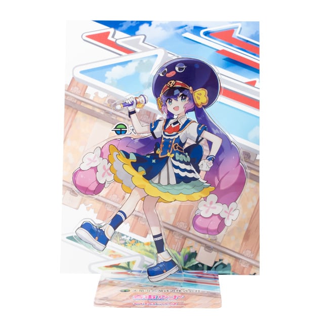 音街ウナ メモクリップ付きアクリルスタンドキービジュアル | Pay ID