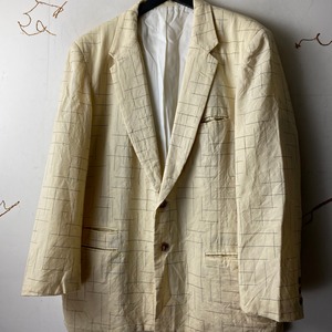 YES SURE! splashed pattern suits set-up “pistol pants”