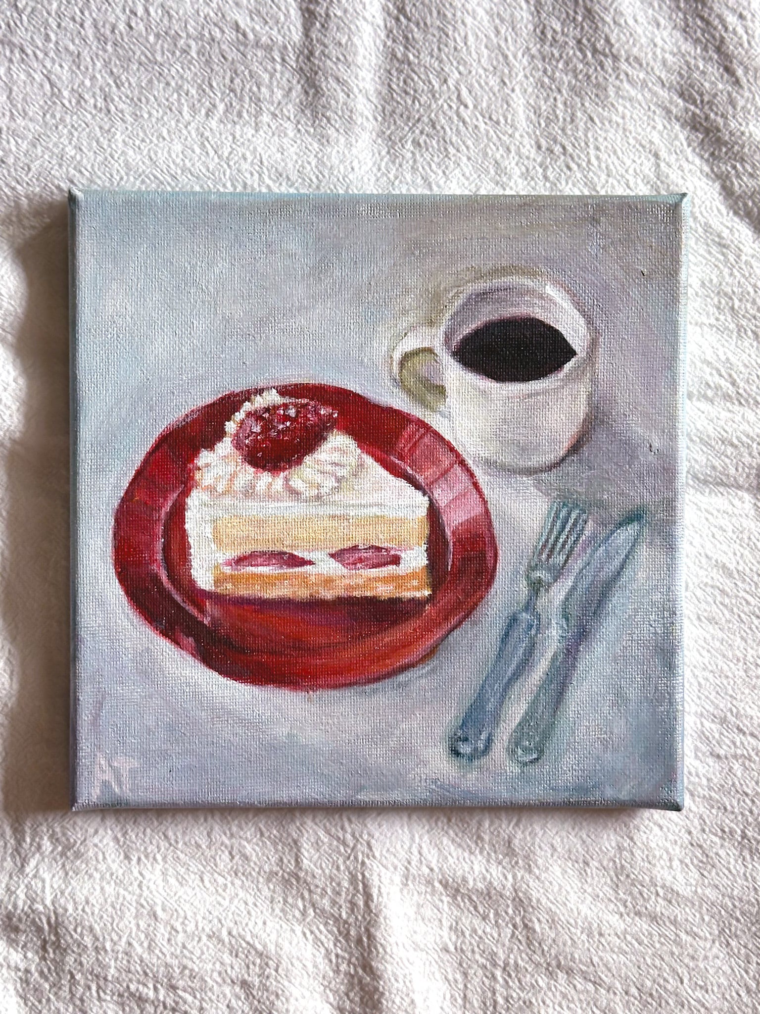 ショートケーキとコーヒー | AKARI TAKESHITA