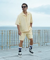 【#Re:room】PLEATS SHORTS［REP264］