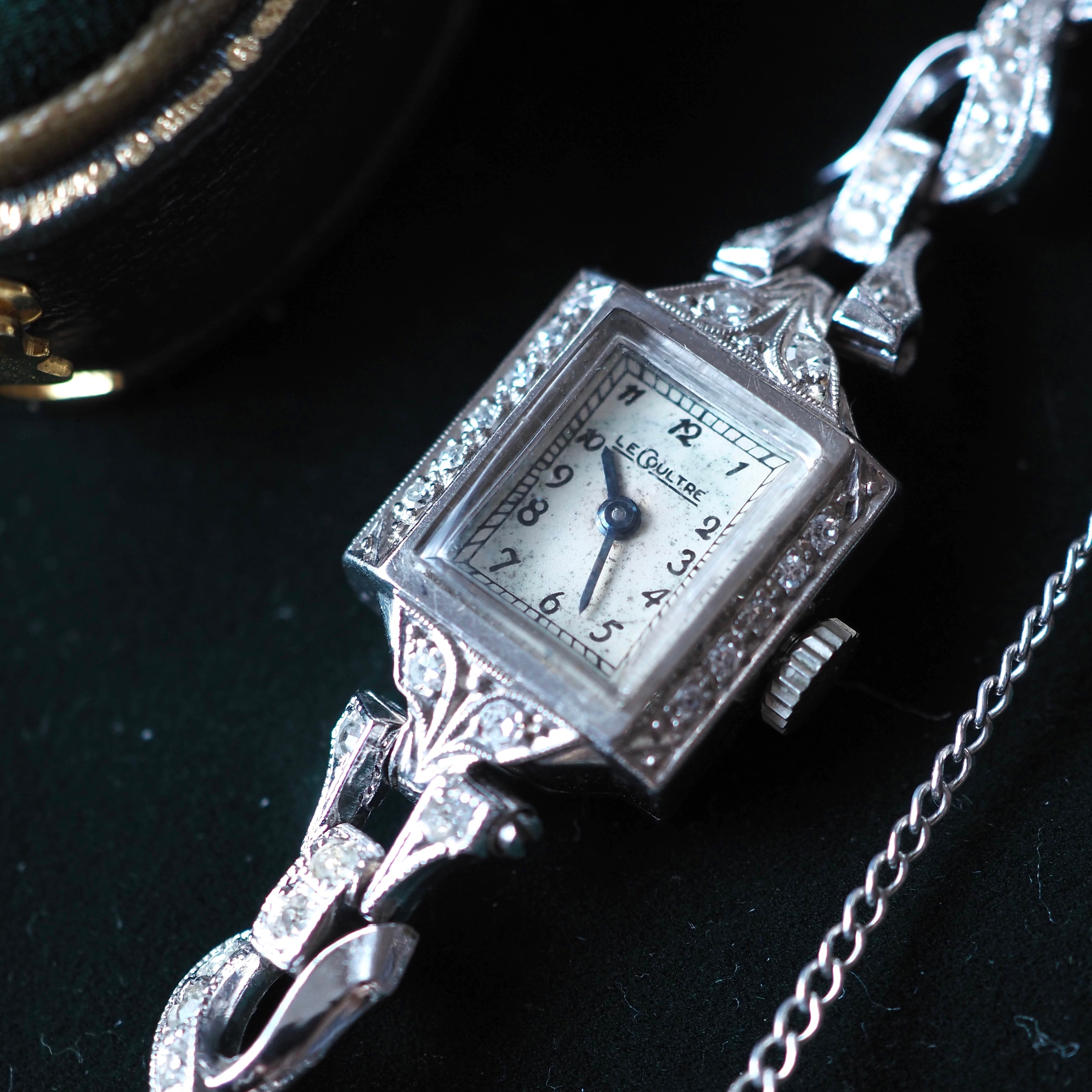 Le Coultre ジャガー・ルクルト プラチナ製 ダイヤモンド ジュエリー