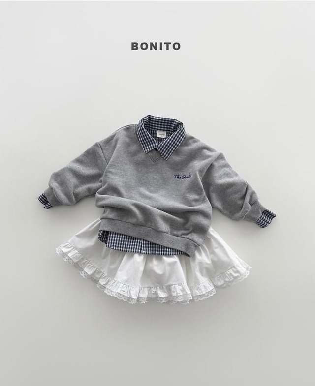 〚予約〛 5 bu lace skirt  <kids><Jr>