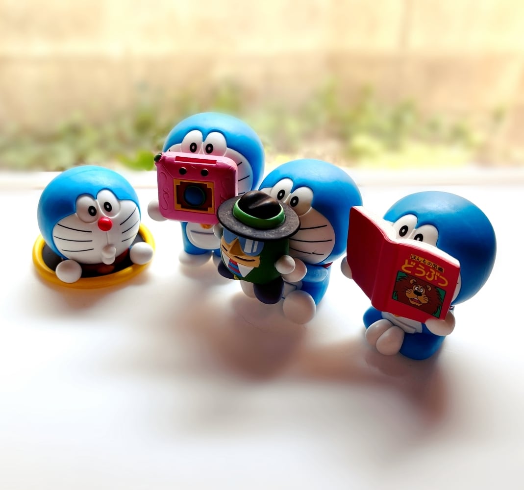 ドラえもん フィギュア 12点セット 楽天市場】◎珍しい！ドラえもんがヨーロッパ直輸入！！キンダー